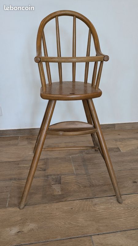 Chaise haute bébé modèle Ikea Gulliver vintage introuvable aujourd