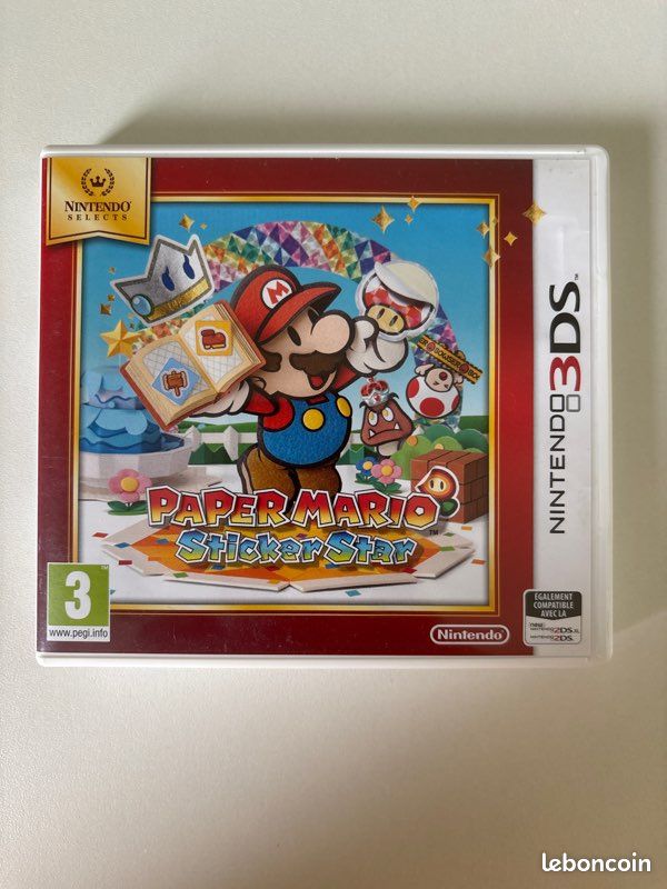 Paper Mario Sticker Star 3DS (image 1)