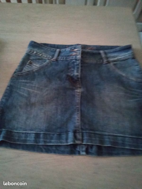 Zalando Jupe Jean Grain De Malice Jupe Jean Femme Taille 40 Vêtements