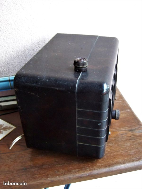 Ancien Poste TSF Bakélite S E M VINTAGE à restaurer (image 5)