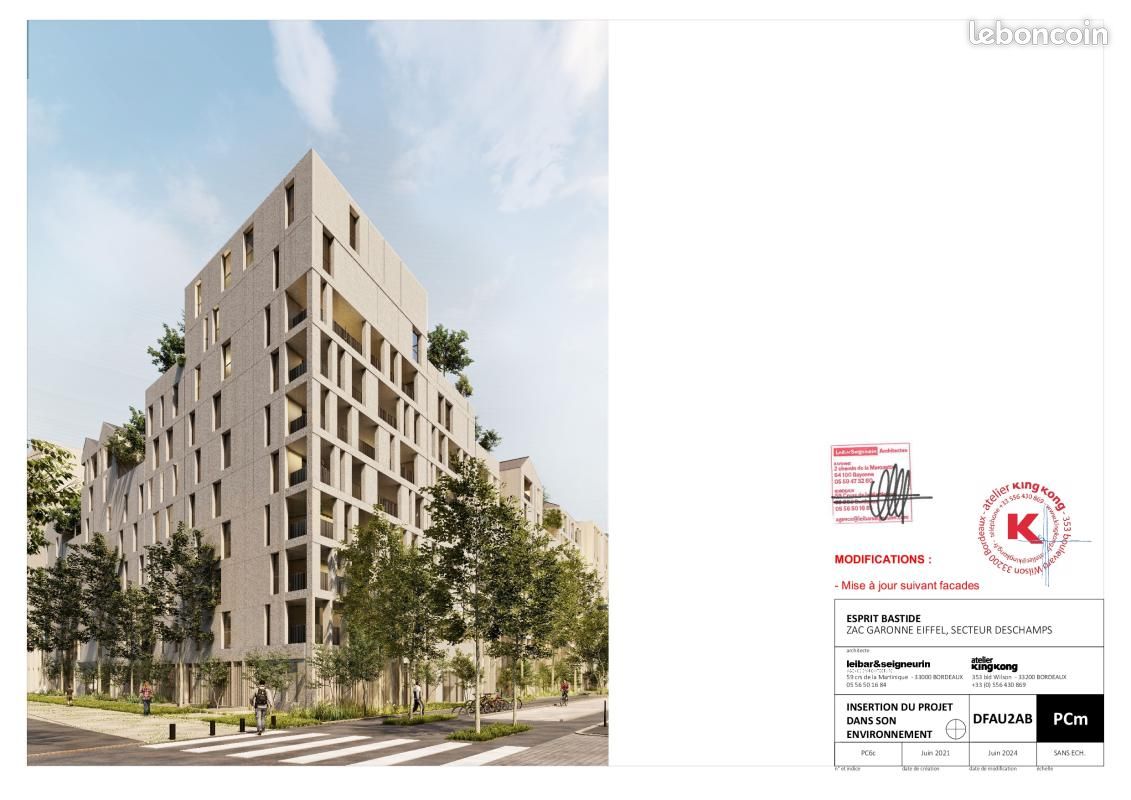 Appartement 4 pièces 88 m² · à Bordeaux · 88 m² · 1 200 €