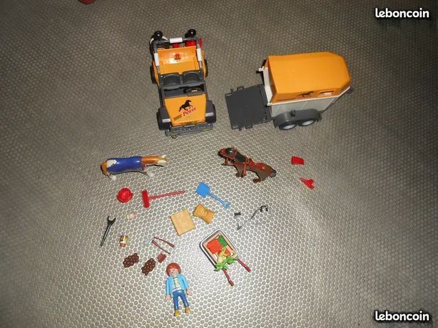 Jeu « Playmobil - Cavalière, Jeep et Van » - 3249 - Playmobil