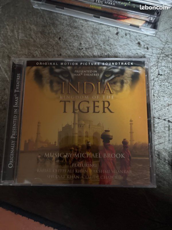 India kingdom of the Tiger cd Michael Brook (image 1)