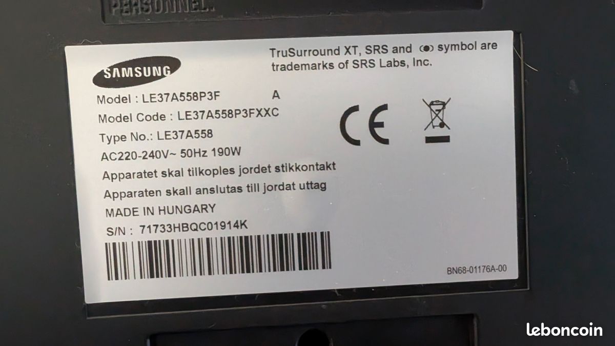 TV Samsung 94cm (image 2)