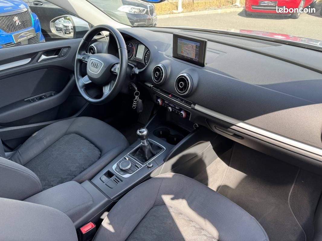 Audi A3 sportback 1.6 TDI 110 GPS TEL CLIM REGULATEUR (image 10)