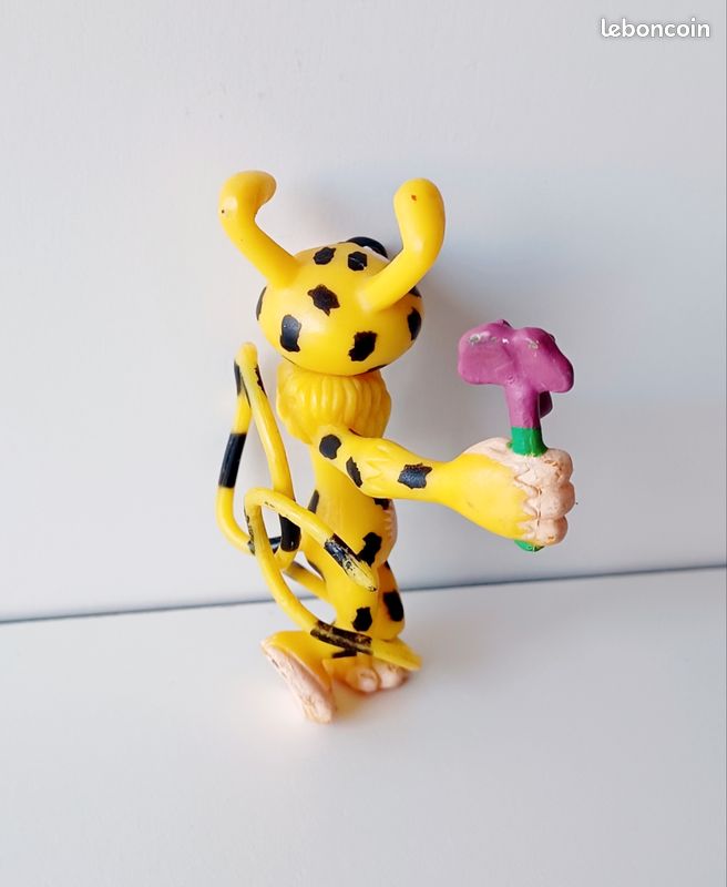 Marsupilami - Figurine PVC Quick - Marsupilami avec Bouquet Tête Mobile