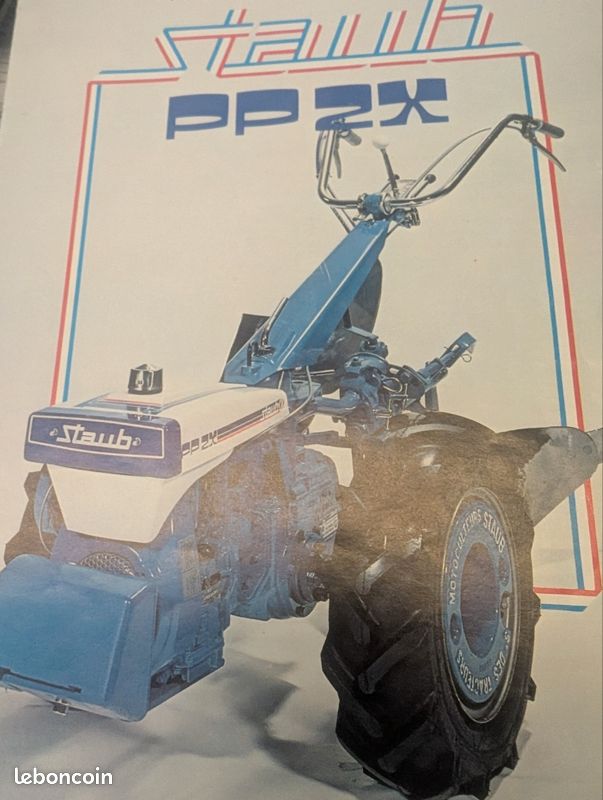 Motoculteur Staub PP2X (image 1)