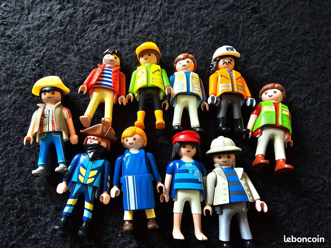 Tanya 6 lots playmobil de personnages divers personnages hommes et enfants (image 3)