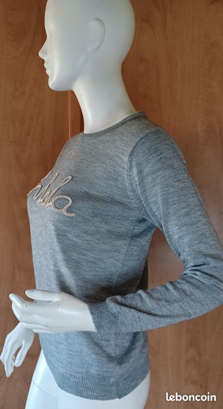 Taille L – Pull gris 🩶 Ohlala (image 5)