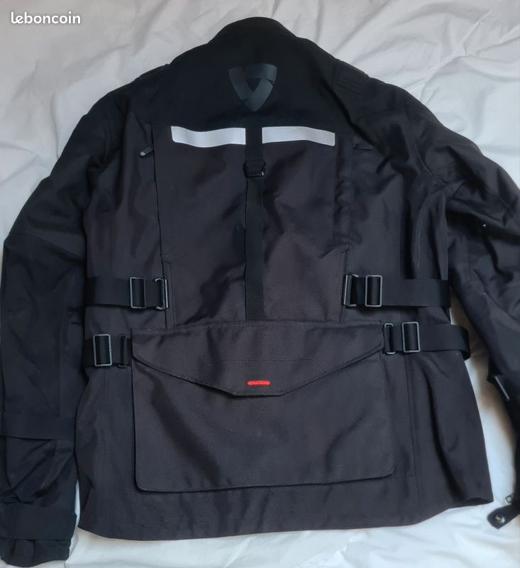 Veste moto adventure revit sand Équipement moto