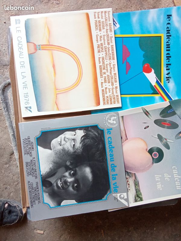 Lot vinyle. Le cadeau de la vie (image 1)