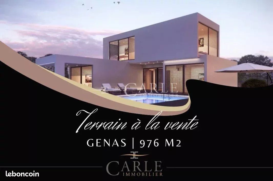 Terrain 976 m² · à Genas · 976 m² · 429 000 €