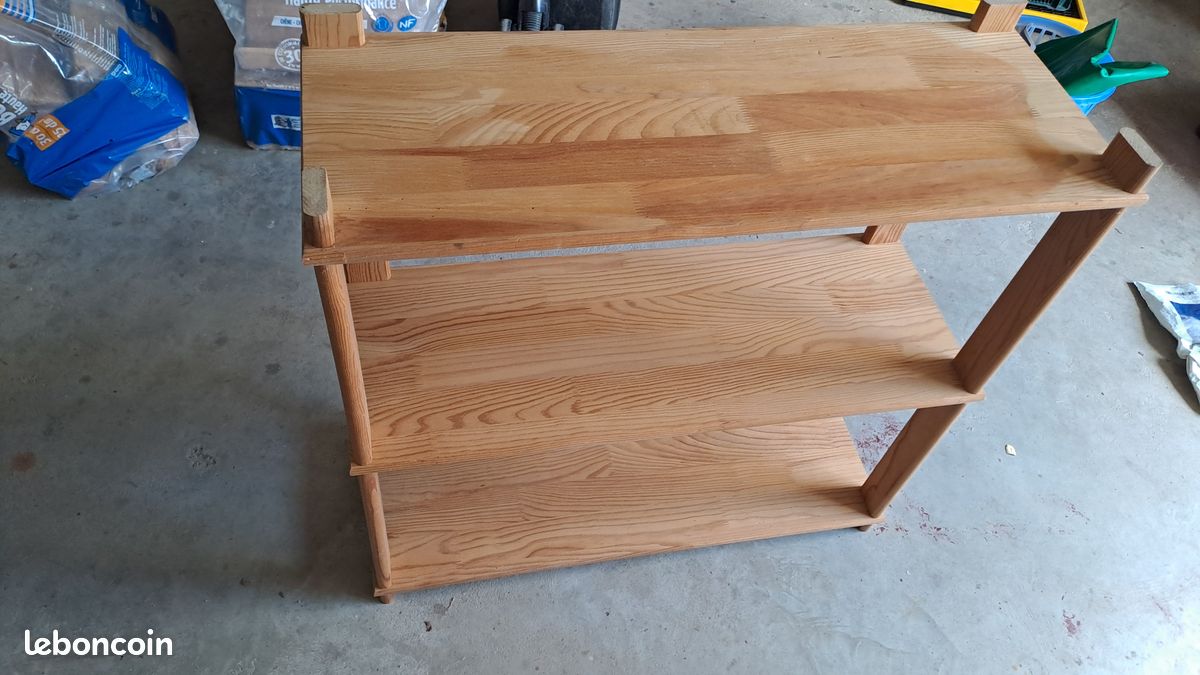 Lot etageres bois (image 3)