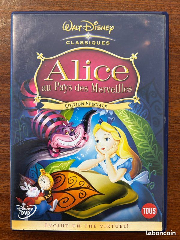 Alice au pays des merveilles DVD - Disney (image 1)