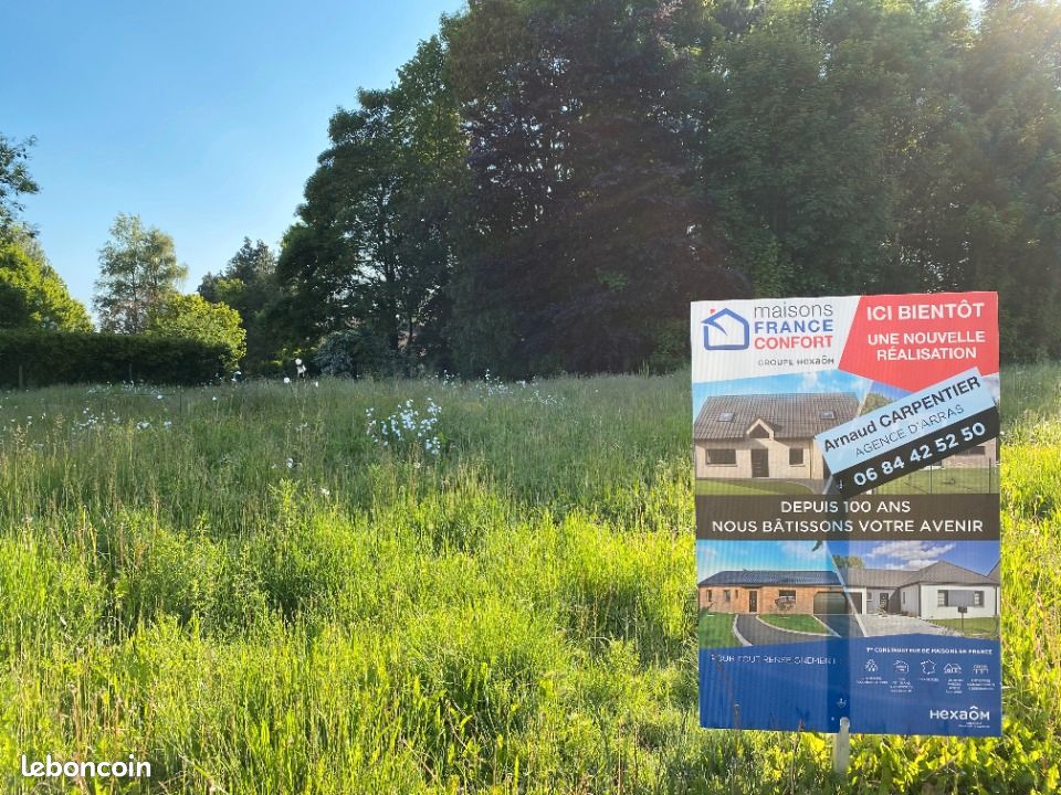 Terrain 1 112 m² La Cauchie · 43 657 €