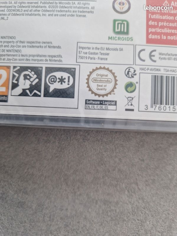 Oddworld munch's oddysee nintendo switch (image 3)