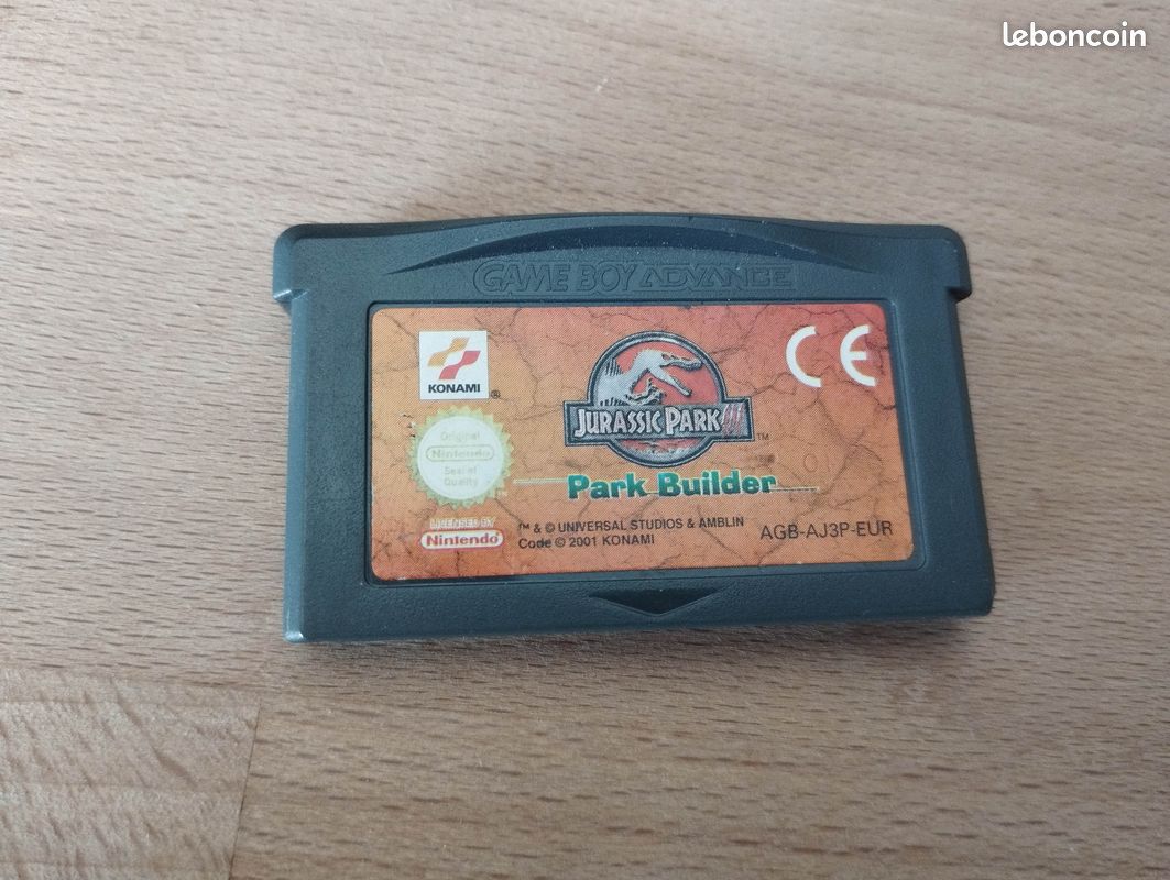 Jurassic Park III : Park Builder sur Gameboy Advance (image 1)