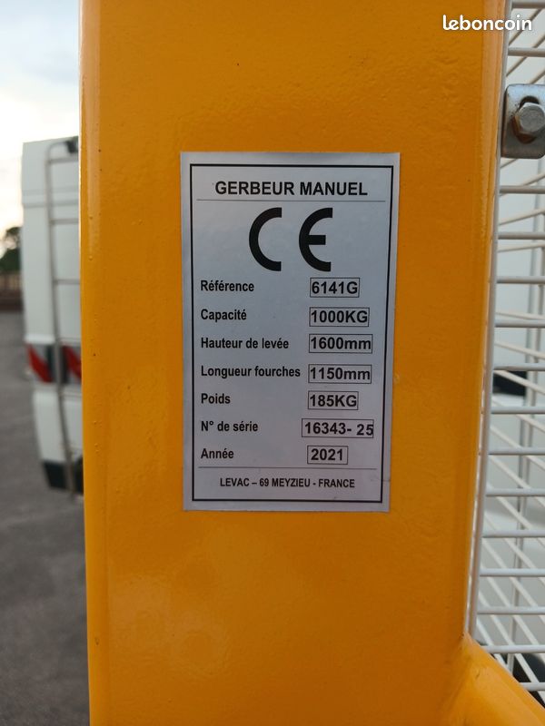 Gerbeur manuel (image 2)