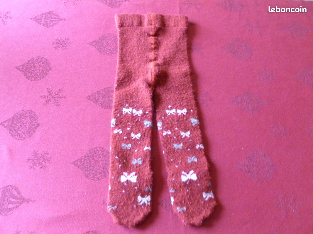 Collant hiver BB fille 6/12m (image 1)