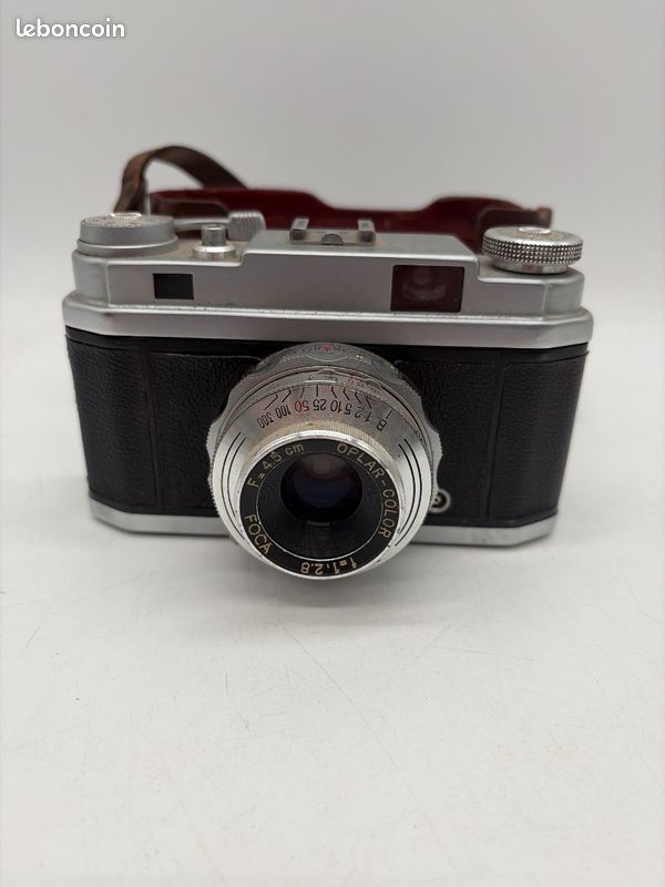 Appareil photo argentique reflex - FOCA SPORT Foca-Neoplar f=1:3.5 F=4.5cm Etui