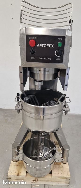 ✅ pétrin axe oblique neuf ARTOFEX 80 kilos de pâte (image 3)