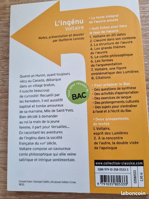 Livre Ingénu (image 2)