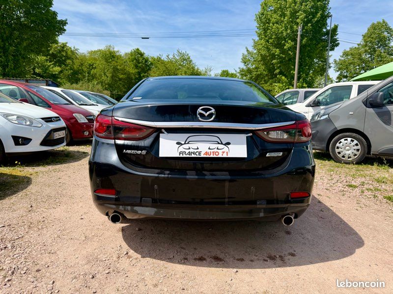 Mazda 6 berline 2.2l d 150cv boîte à vitesse automatique 170.600kms 06/2016 clim gps finition skyactive (image 8)