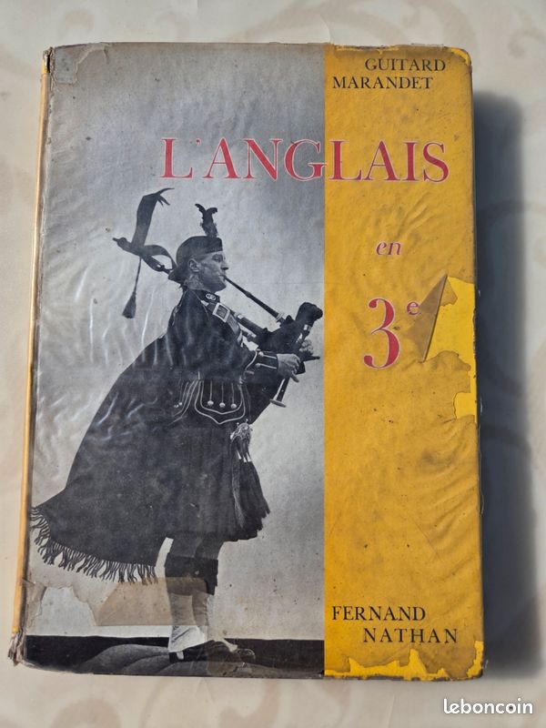 Un vieux livres l Anglais (image 1)