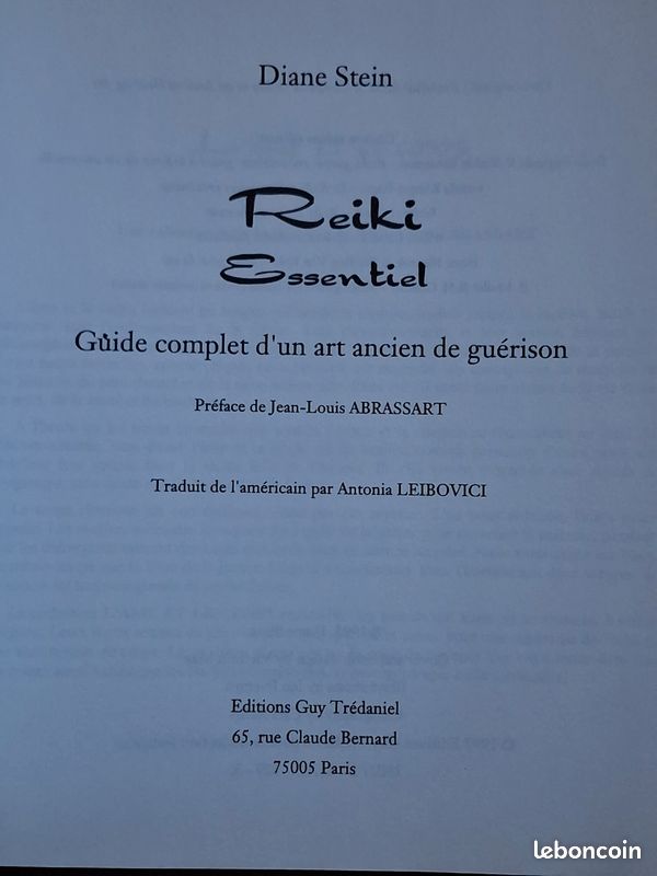Reiki essentiel guide complet d’un art ancien de guérison - Diane Stein (image 5)