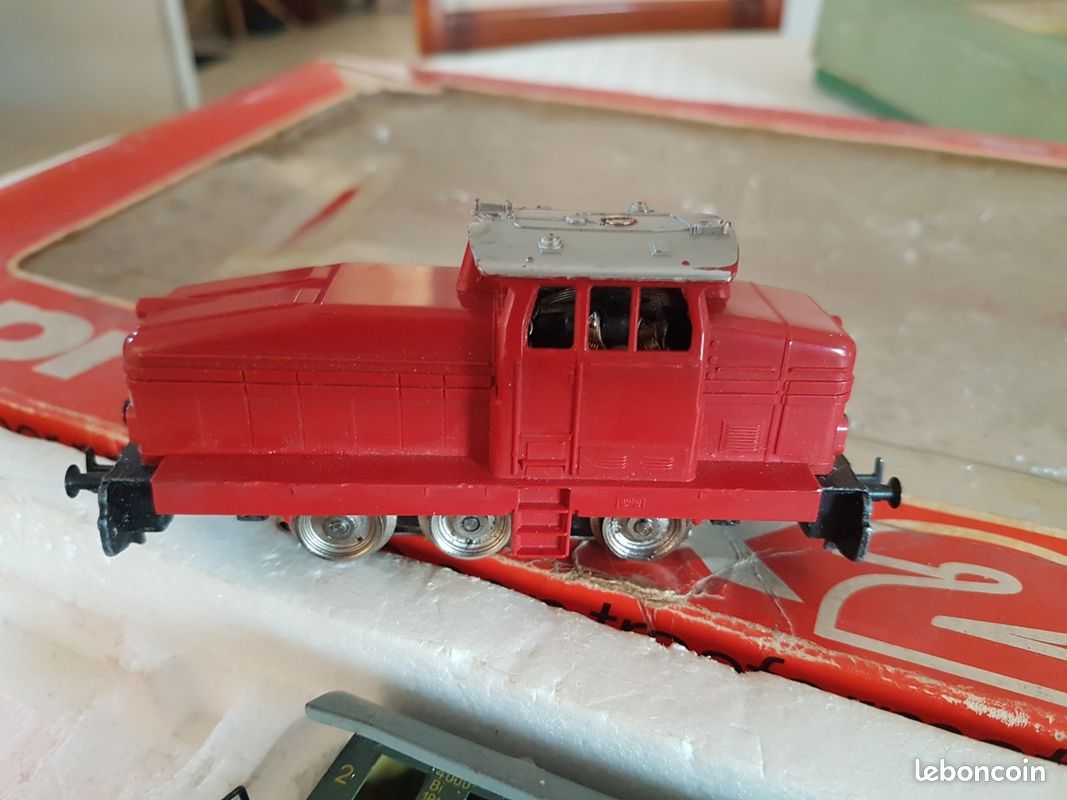 Coffret Marklin HO 2780 – Autobus Ferroviaire, Train électrique Analogique Rouge