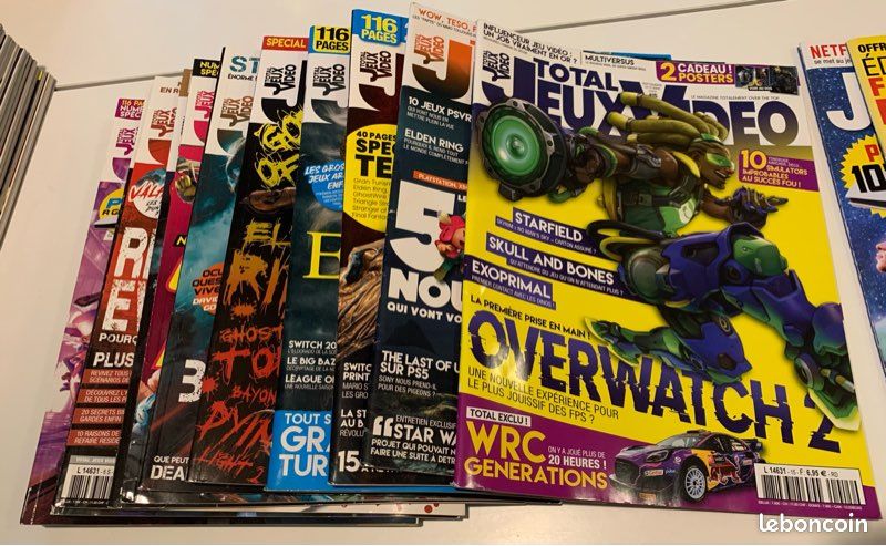 Lot IG Magazine l'Esprit du Jeu Vidéo 12 Volumes Septembre