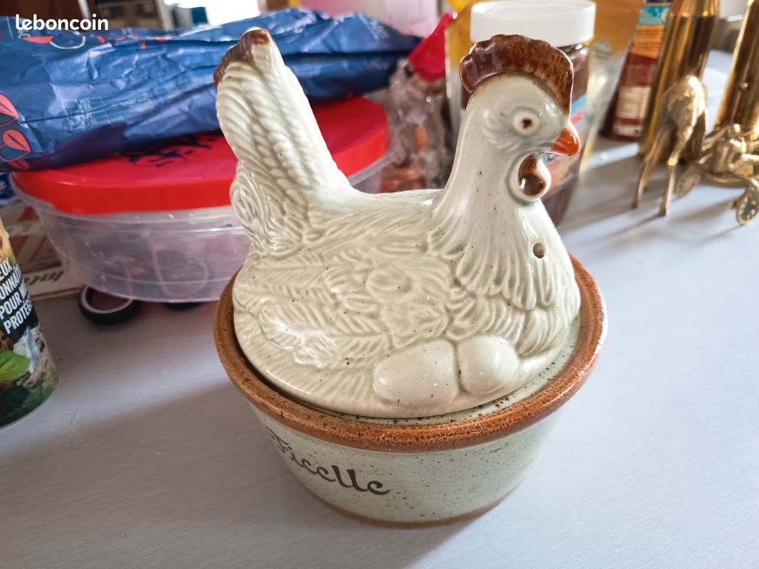 Panier à œufs En Céramique 04336, Panier à Uits,... - Grandado