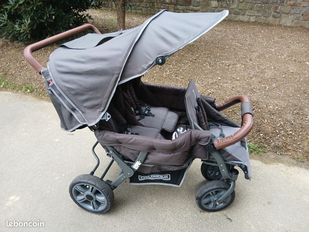 🍼Poussette triple Childhome – Modèle 2022 🍼 Équipement bébé