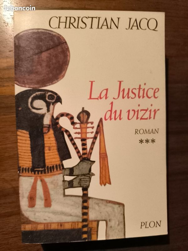Livre broché LA JUSTICE DU VIZIR* - Christian JACQ (image 2)