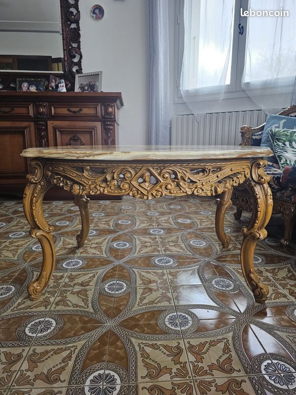 Table basse en mabre (image 6)