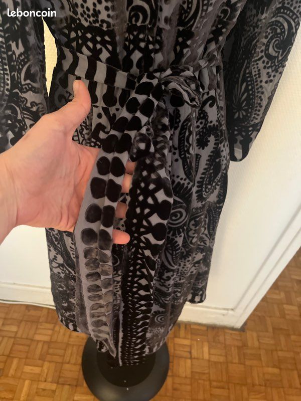 Jolie robe romantique Rene Derhy Rendery vintage pour enfants de 12 ans - France