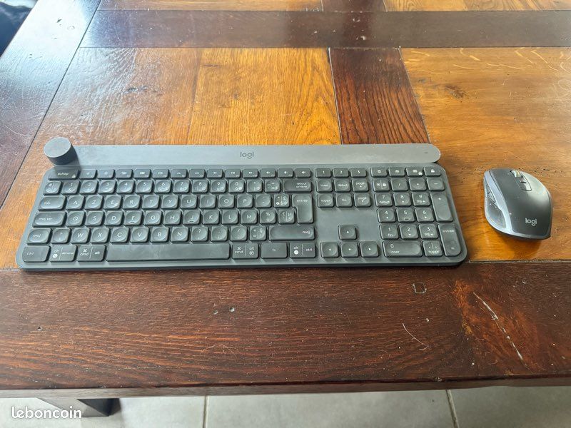 Ensemble Logitech : Clavier Craft + Souris MX Anywhere 2S (image 1)