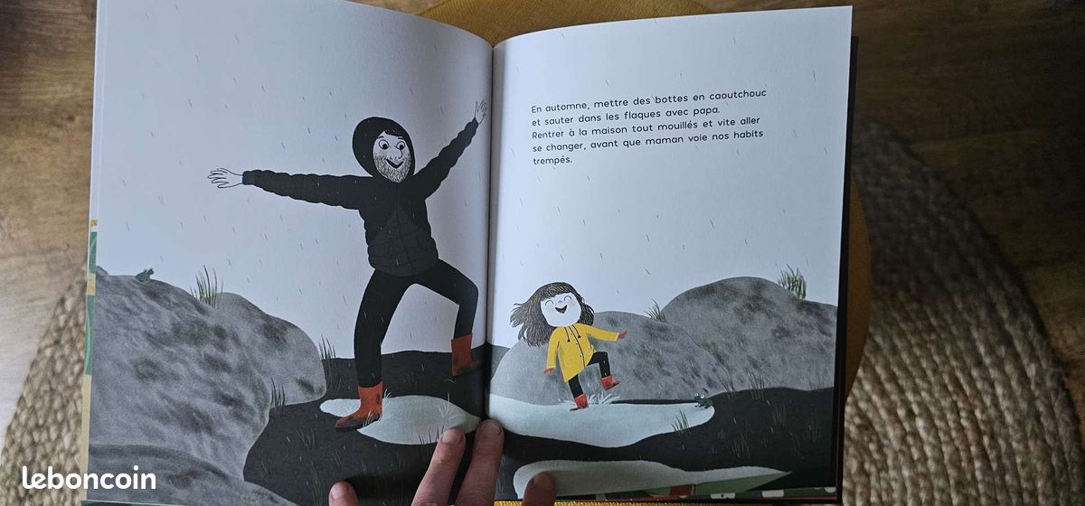 Livre avec toi papa etat neuf (image 3)