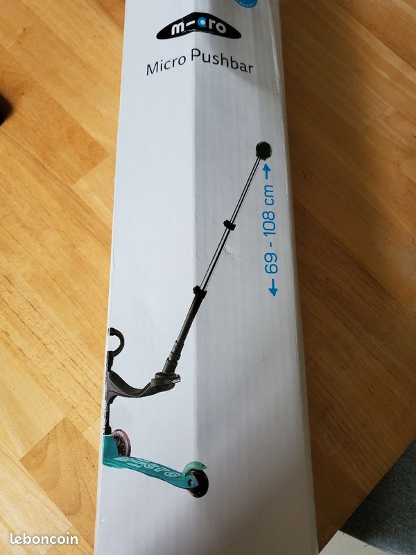 Siège et barre de poussée Trottinette Micro (image 5)