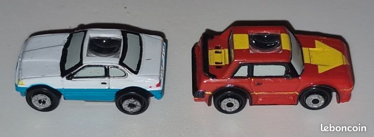 Lot Micro Machines Mini Secrètes - Voitures Miniatures US Anciennes - Ideal