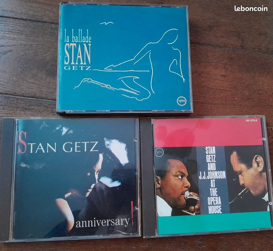 Lot de cd de Stan Getz jazz (image 1)