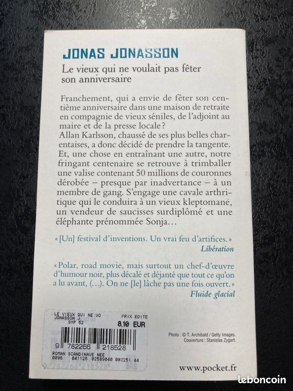 Livre Le vieux qui ne voulait pas fêter son anniversaire (image 2)