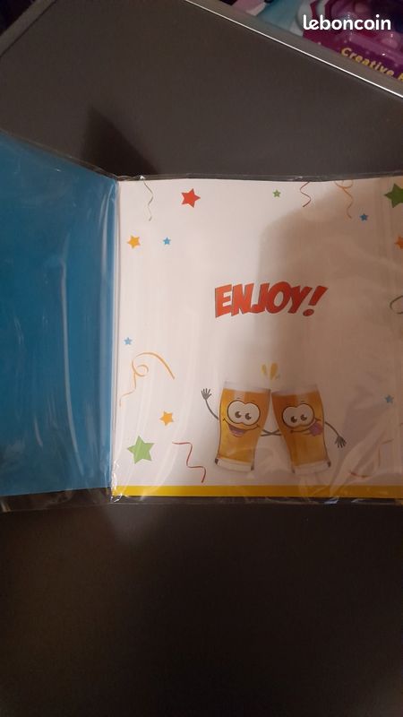 Carte anniversaire + enveloppe (332) (image 2)