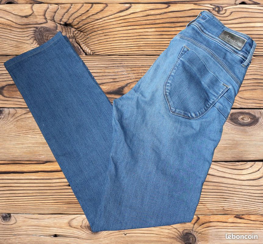 Salsa Jeans Femme W 30 L 32 Taille Fr 38 Push In Secret (Réf