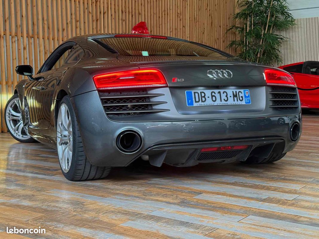 AUDI R8 5.2 FSI V10 "PLUS", 550 CV S-Tronic Quattro, 12/2013 - 65000 Km Francaise (image 7)