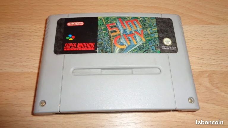 Jeu super nintendo SIM CITY (image 2)