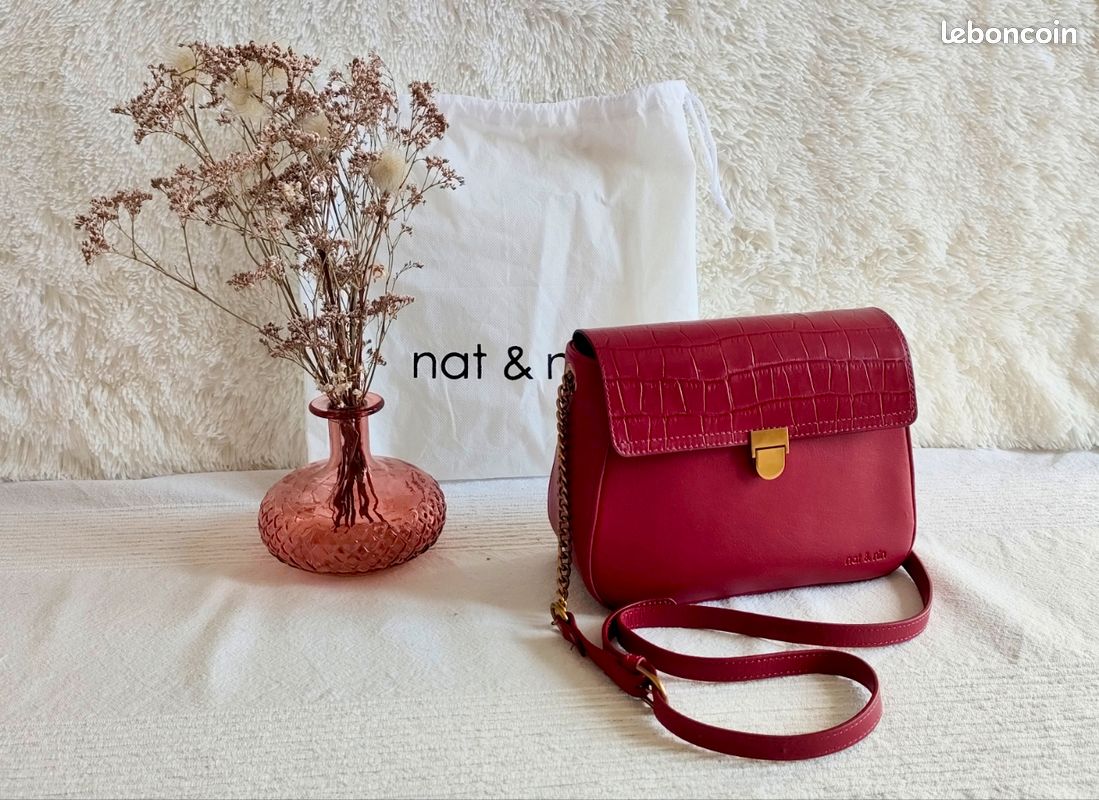 Sac Nova rouge Nat Nin Accessoires Bagagerie