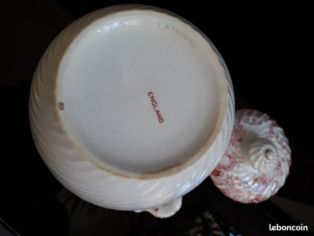 Vieux pot porcelaine anglaise (image 11)