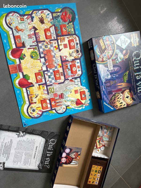 Jeu de société « qui l’a vu? » (image 1)