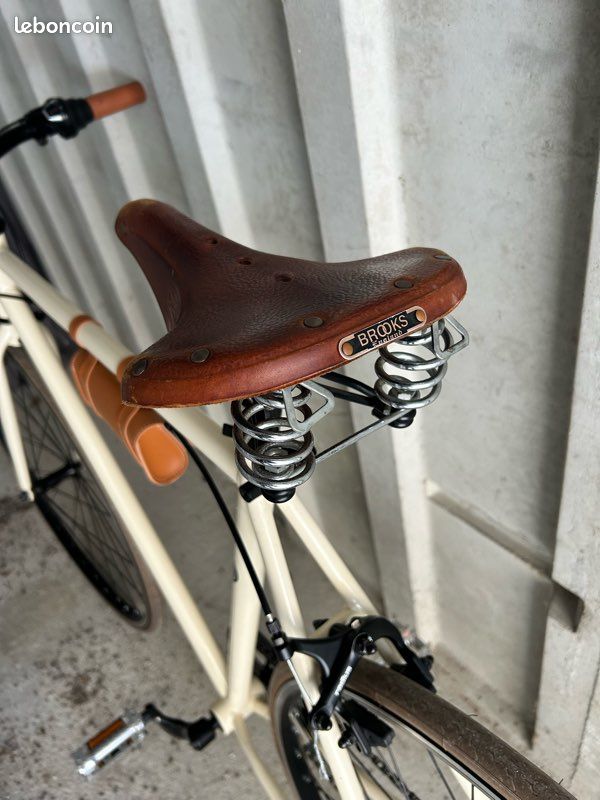 Vélo De Route Vintage SCOTT 21 Vitesses Avec Selle BROOKS - Acier, Occasion, Entretien 2022